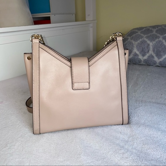 Michael Kors Whitney truffle small chain shoulder tote leather - Picture 2 of 5